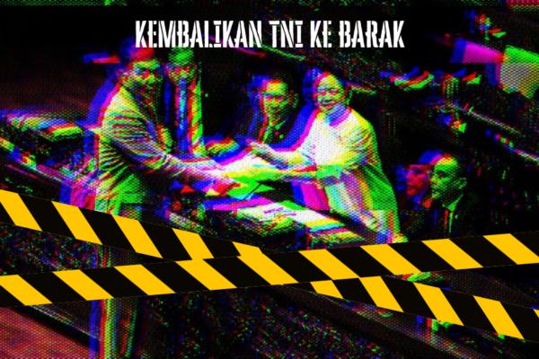 KEMBALIKAN TNI KE BARAK
