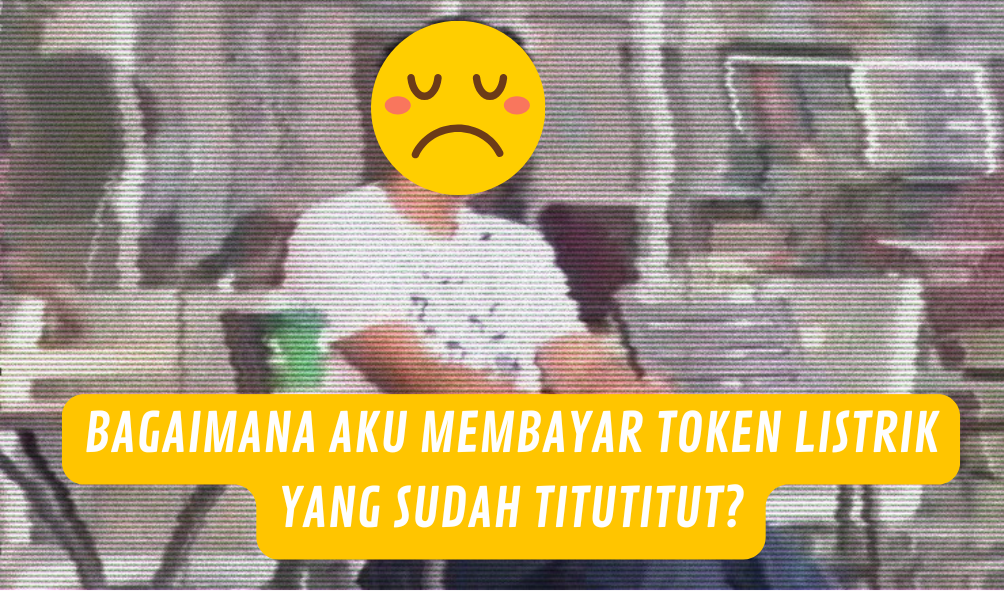 duduk di minimarket