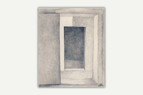 Patio Door, Georgia O’Keeffe, 1946.