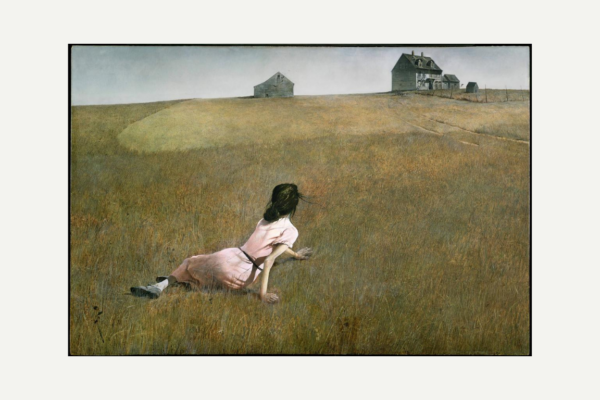 Gambar Christina’s World, Andrew Wyeth, 1948. Sumber: Museum of Modern Art (MoMA)